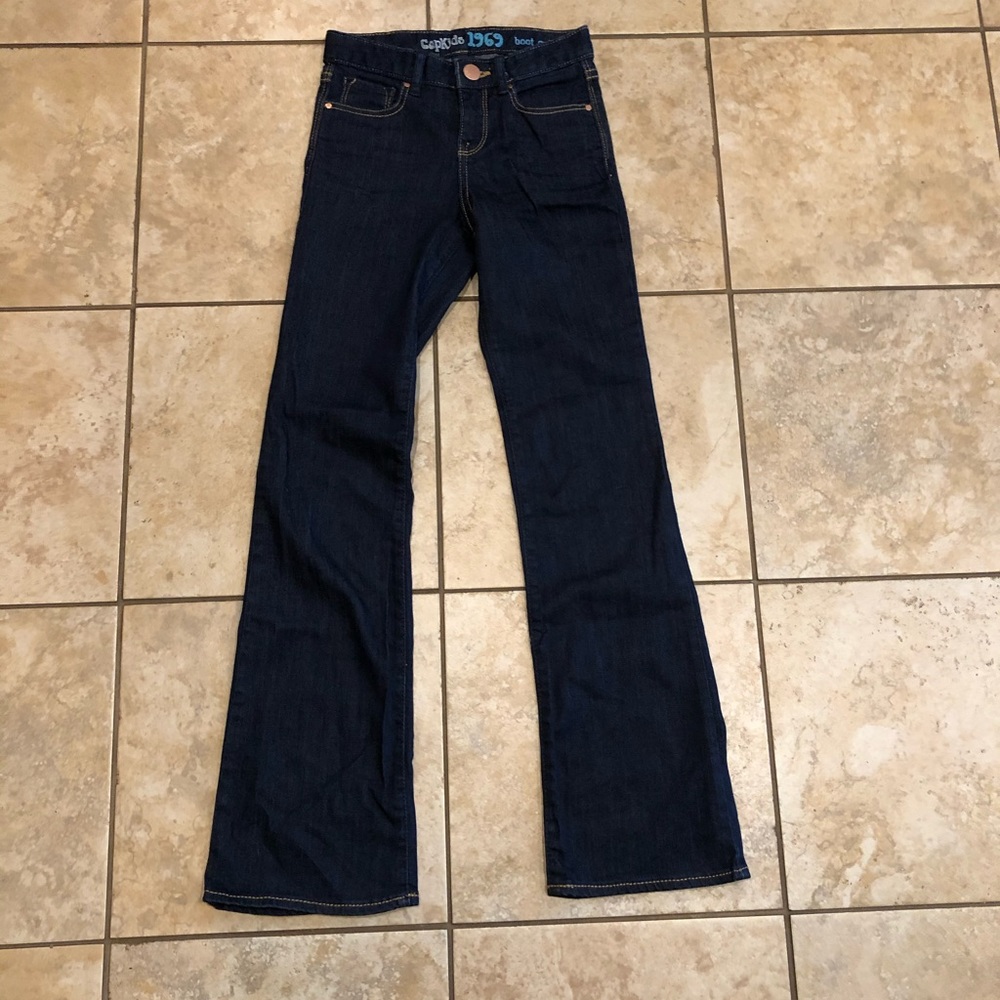 COPY - GAP Kids Girls 1969 Boot Leg slim size 10 …